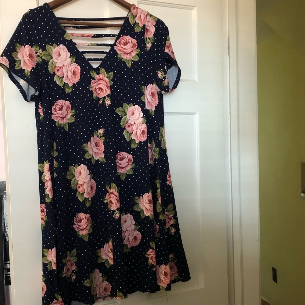 Francesca’s floral dress